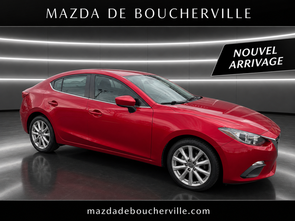 Mazda Mazda3 GS JAMAIS ACCIDENTÉE CAMÉRA DE RECUL BLUETOOTH 2016