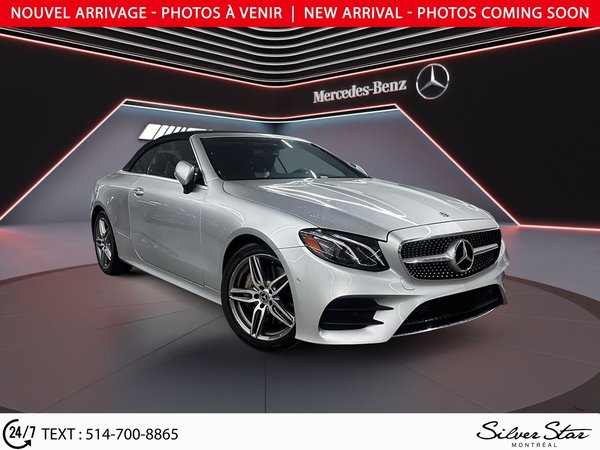 2019 Mercedes-Benz E450 E 450 Cabriolet