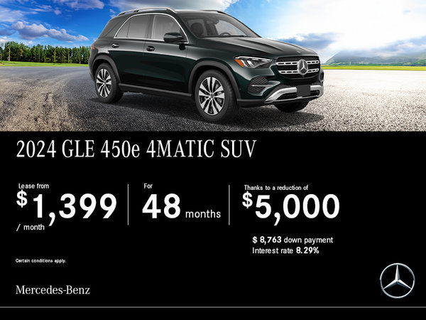 The 2024 Mercedes-Benz GLE 450 4MATIC SUV