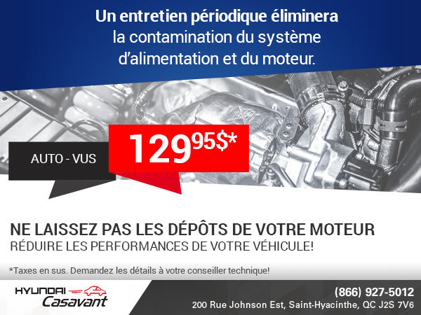 Entretien de votre moteur