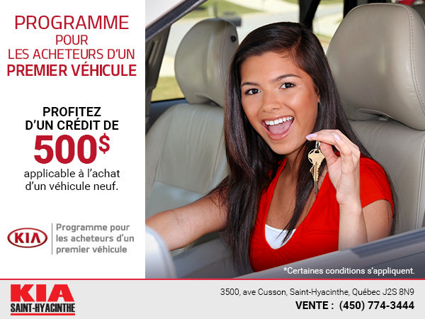Acheteurs d'un premier véhicule