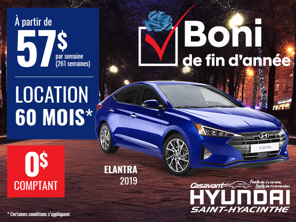 Elantra 2019 Preferred