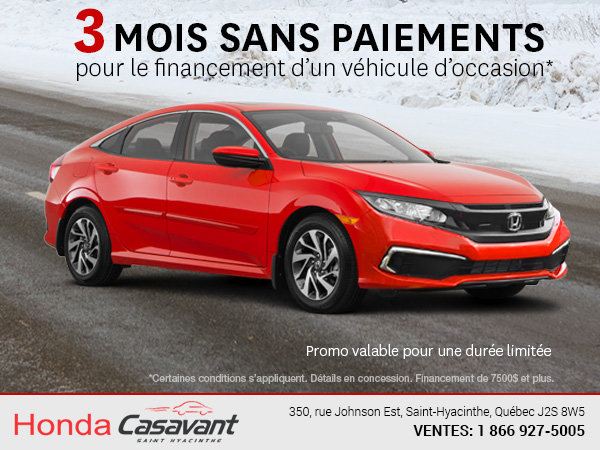 3 mois sans paiements