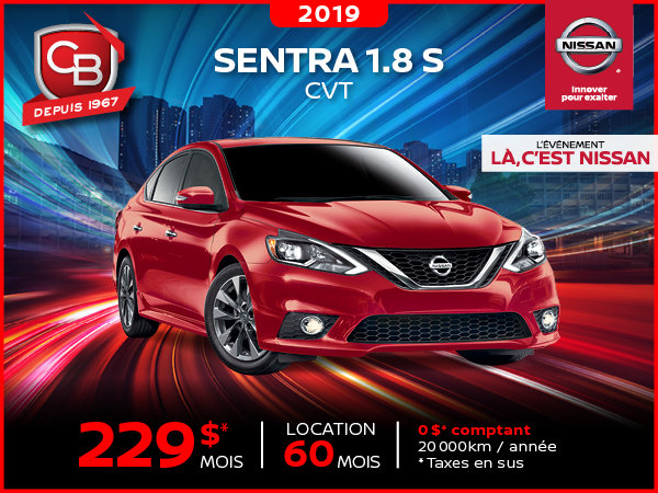Sentra 1.8 S 2019 CVT