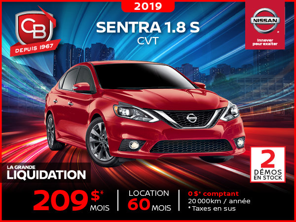 Sentra 1.8 S 2019 CVT