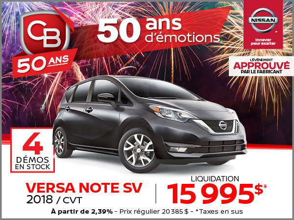 Versa Note SV 2018 CVT