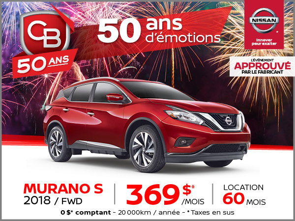 MURANO S 2018 FWD