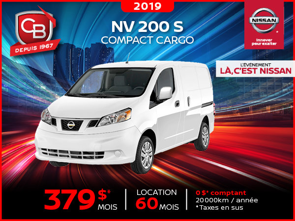 NV 200 S 2019 COMPACT CARGO
