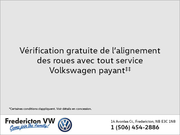 Vérification gratuite de l'alignement des roues