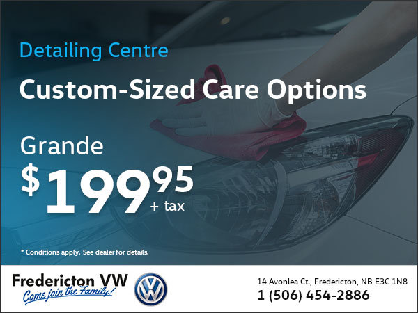 Custom-Sized Care Options: Grande