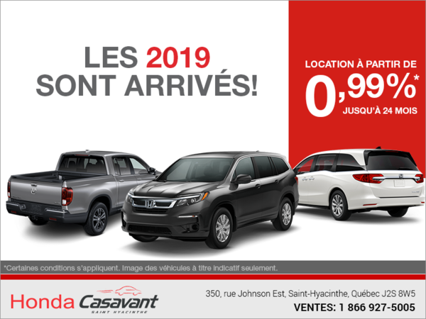 La grande liquidation 2018 de Honda!