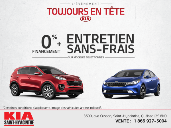 L'événement toujours en tête!