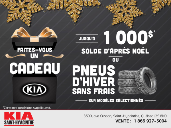 Faites-vous un cadeau