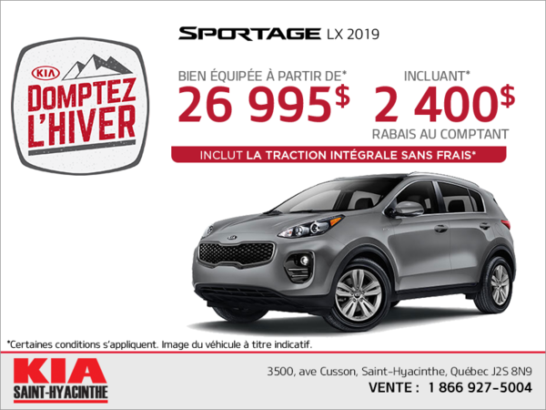 La Kia Sportage 2019