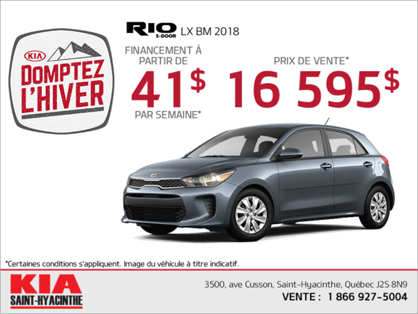 La Rio 5 portes 2018!
