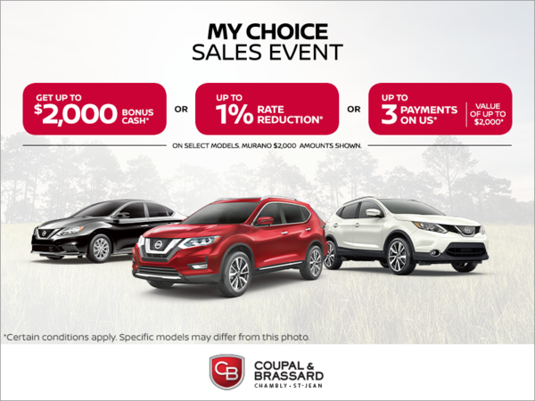 My Choice Sales Event