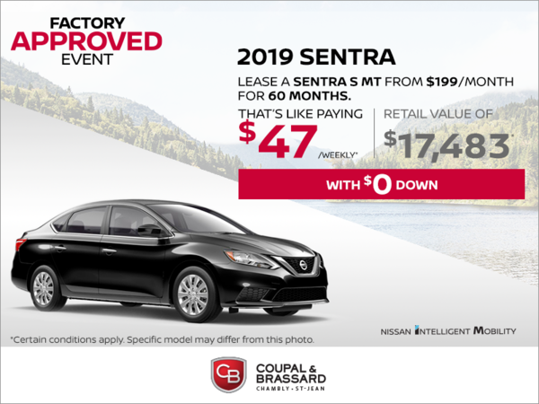 Get the 2019 Sentra today!