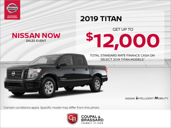 Get the 2019 Nissan Titan Today!