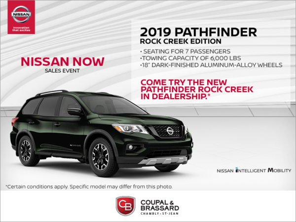 Get the 2019 Pathfinder today!