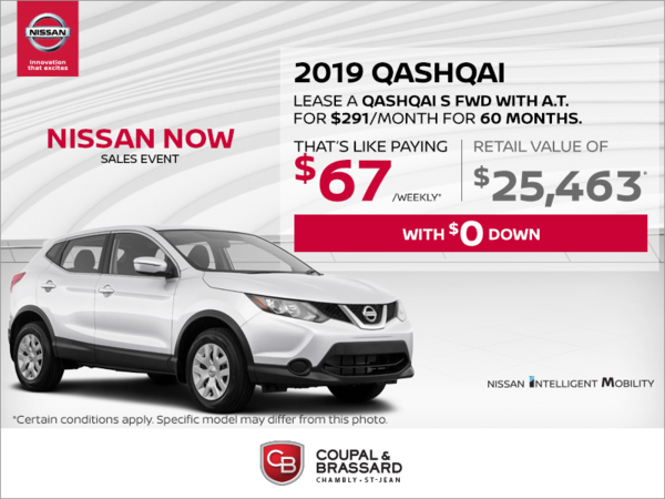 Get the 2019 Qashqai Today!