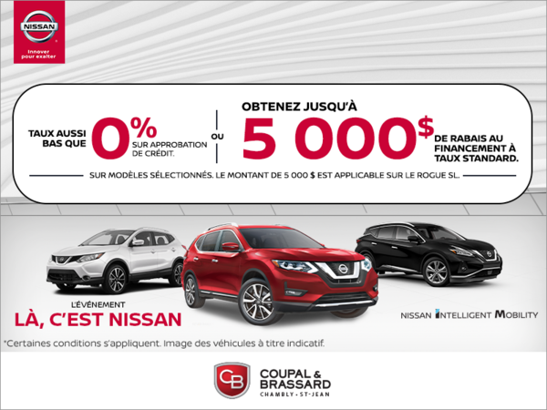 L'événement là, c'est Nissan