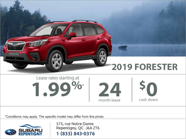 Get the 2019 Forester!
