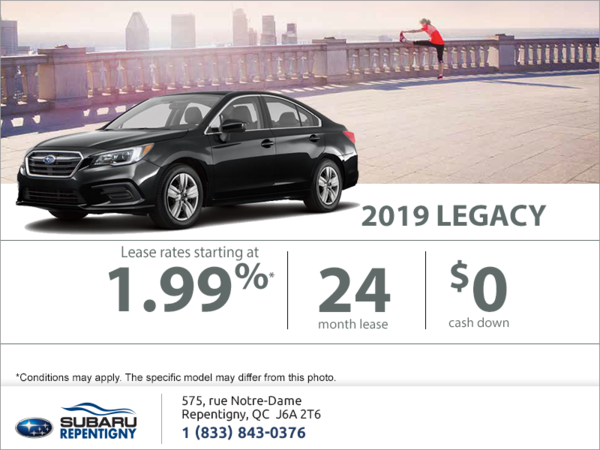 Get the 2019 Legacy today!