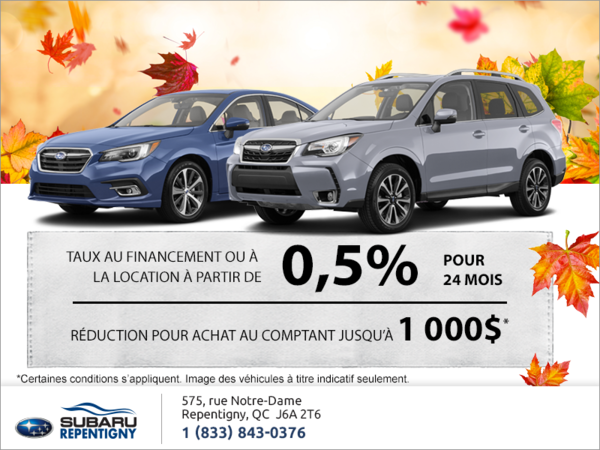 Événement mensuel chez Subaru