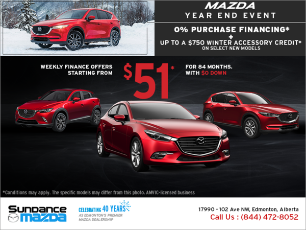 Mazda Year End Event