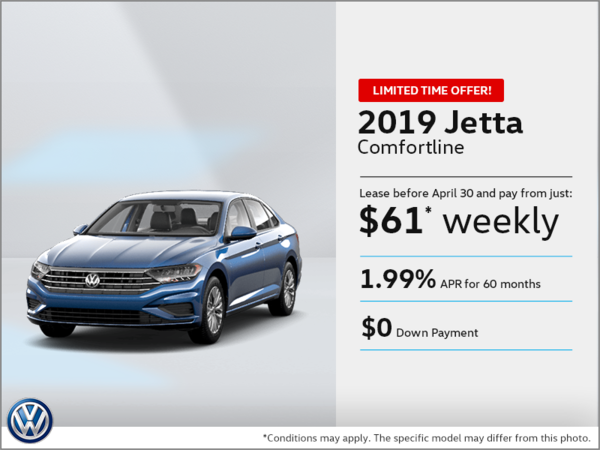 Lease the 2019 Jetta!