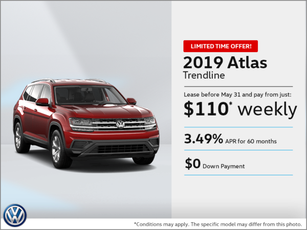 Lease the 2019 Atlas!