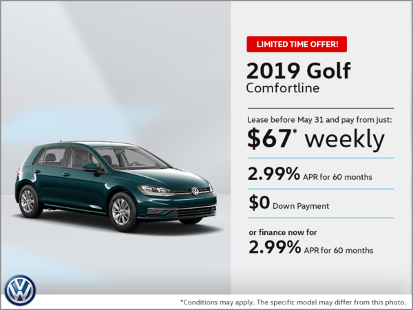 Lease the 2019 Golf!