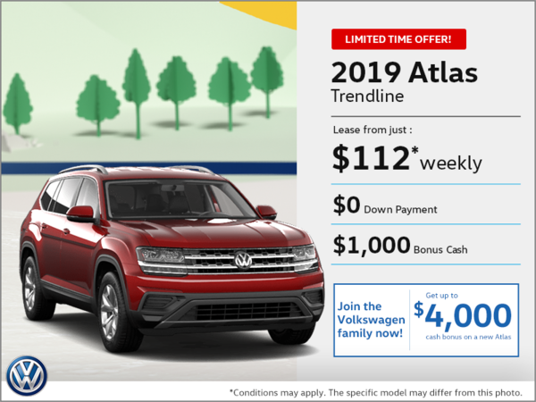 Lease the 2019 Atlas!