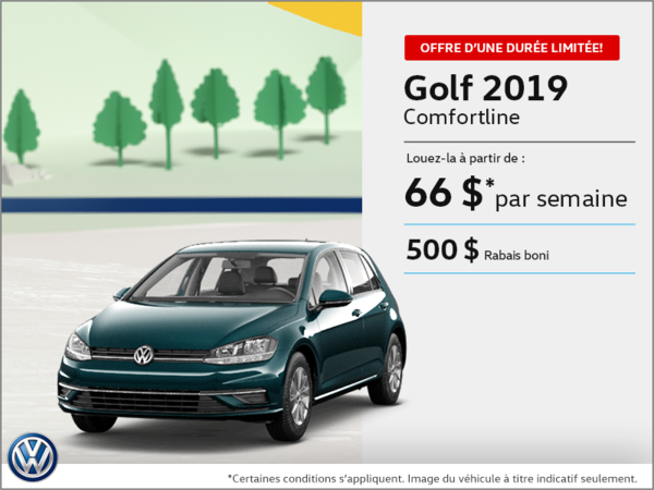 Louez la Golf 2019!