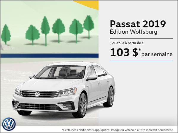 Louez la Passat 2019!
