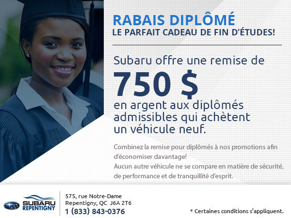 Rabais diplômé