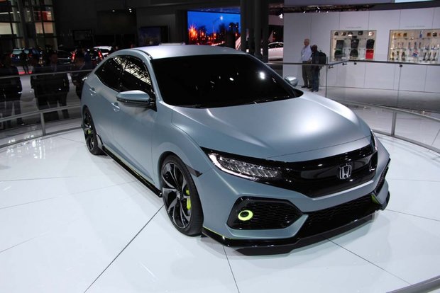 Honda dévoile la Civic Hatchback à New York