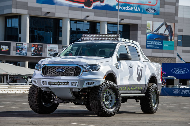 2019 Ford Mustang and Ranger rock SEMA