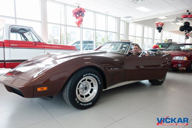 Vickar Automotive Group donates original 1974 Chevrolet Corvette