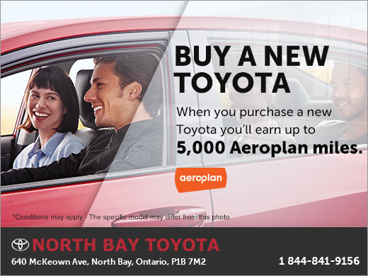 Buy a New Toyota and Earn Aeroplan Miles! Buy a New Toyota and Earn Aeroplan Miles!