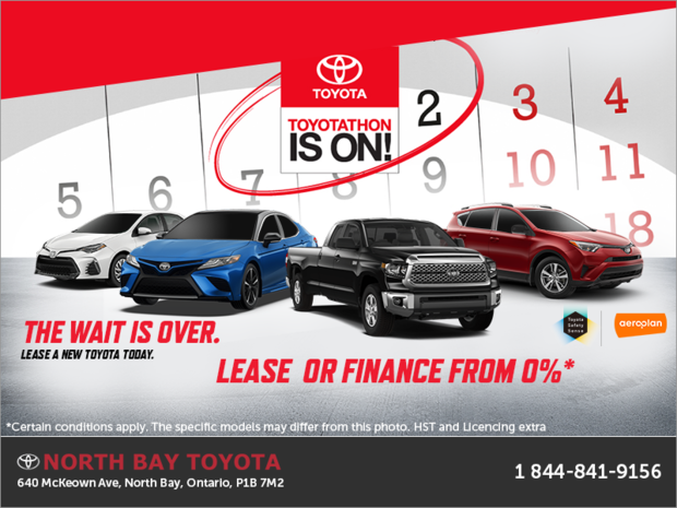The wait is over. Get a Toyota today! The wait is over. Get a Toyota today!