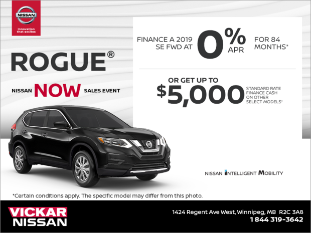 Get the 2019 Nissan Rogue Today! Get the 2019 Nissan Rogue Today!