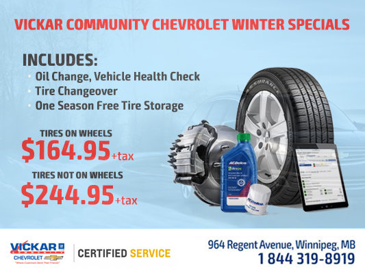 Vickar Community Chevrolet Winter Special Vickar Community Chevrolet Winter Special