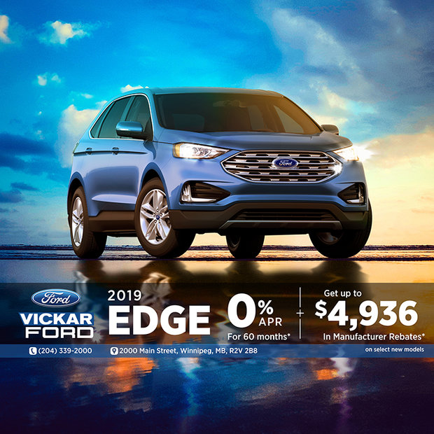2019 Ford Edge $4,936 in Savings! 2019 Ford Edge $4,936 in Savings!