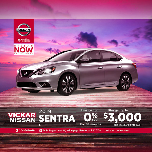 Get the 2019 Sentra Today! Get the 2019 Sentra Today!