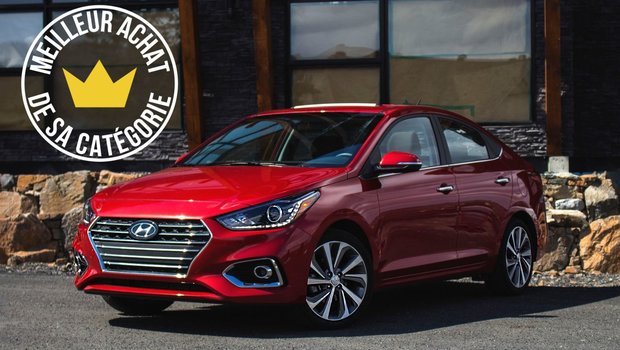 Meilleurs achats 2019 du Guide de l'auto : Hyundai Accent
