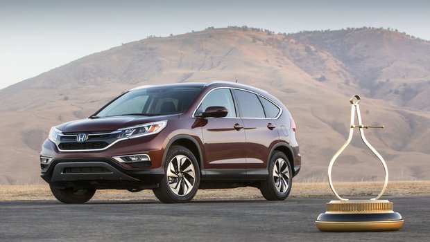 Le Honda CR-V couronné Véhicule Utilitaire Sport de l’année 2015 par Motor Trend