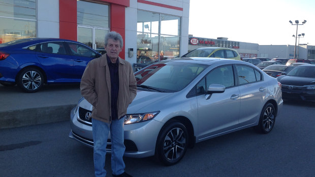 Merci beaucoup Chambly Honda!