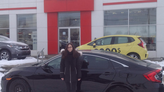 Merci Cory! J'adore ma Civic
