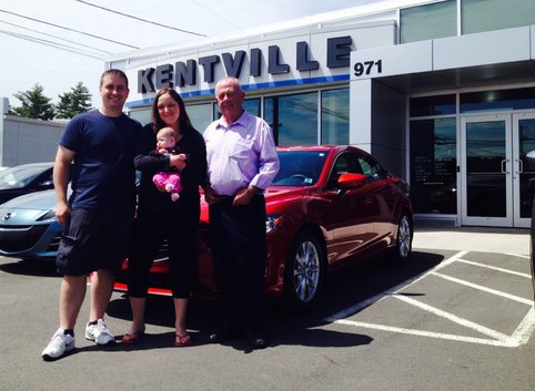 Philip Martin, Crystal Bigney and little Charlotte